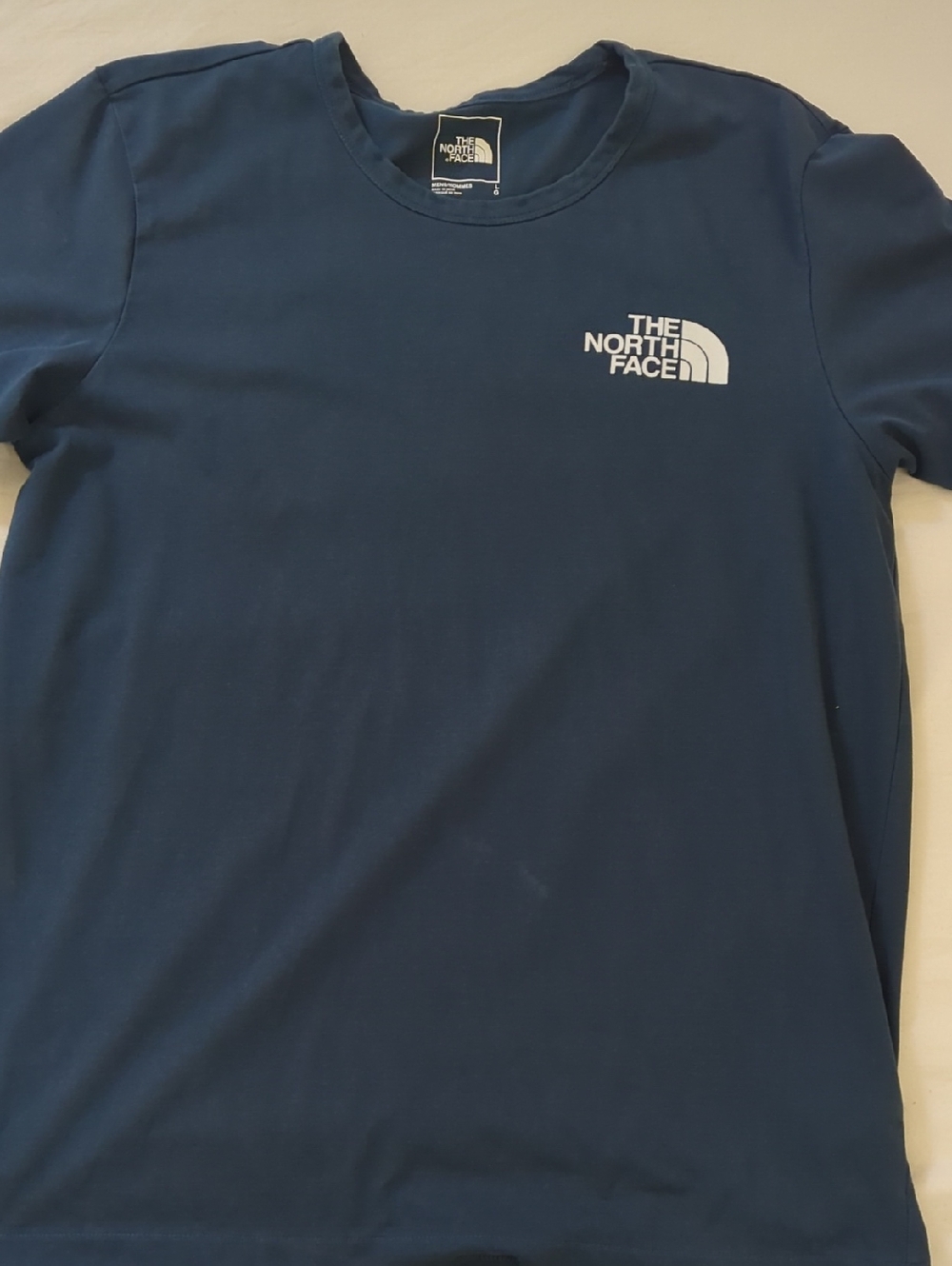 The North Face Navy Blue Logo Crew Tee